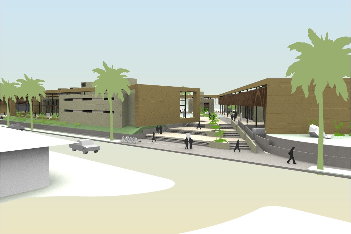 Corner Access from the street   Corner Access from the street